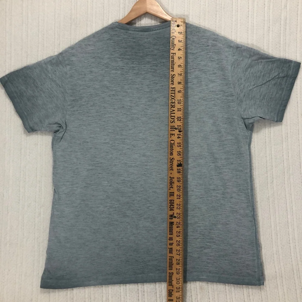 Guess Mens T Shirt XL Extra Large Gray California Los Angeles Graphic Tee - Picture 7 of 8